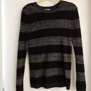 Sears Striped Long Sweater Dress